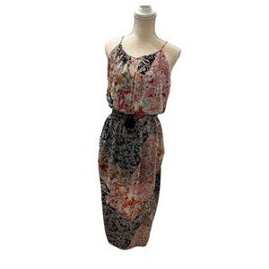 NEW WITH TAGS En Focus Floral Summer Maxi Dress Women's Size 6